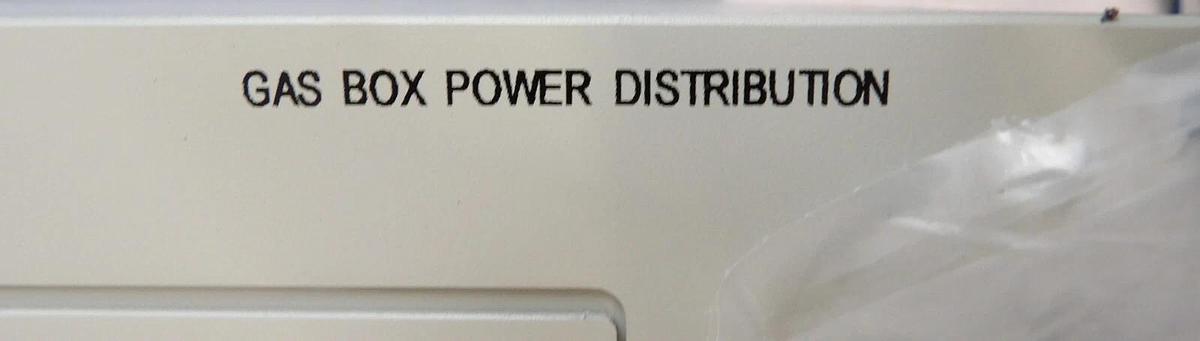 Used Varian Semiconductor E11130580 Gas Box Power Distribution Working Surplus