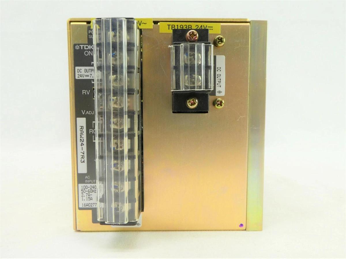 Used TDK RAW24-7R3 Power Supply Nikon NSR-S205C Step-and-Repeat Working Spare
