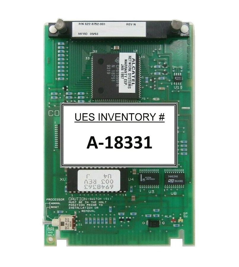Used Alcatel Network Systems 622-8752-001 Muldem Controller PCB Rev. N Working Spare