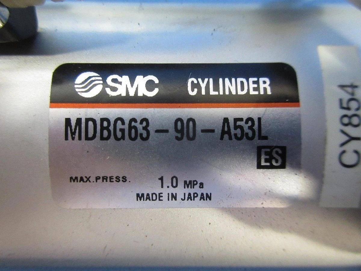 Used SMC MDBG63-90-A53L Cylinder Reseller Lot of 4 Used Working