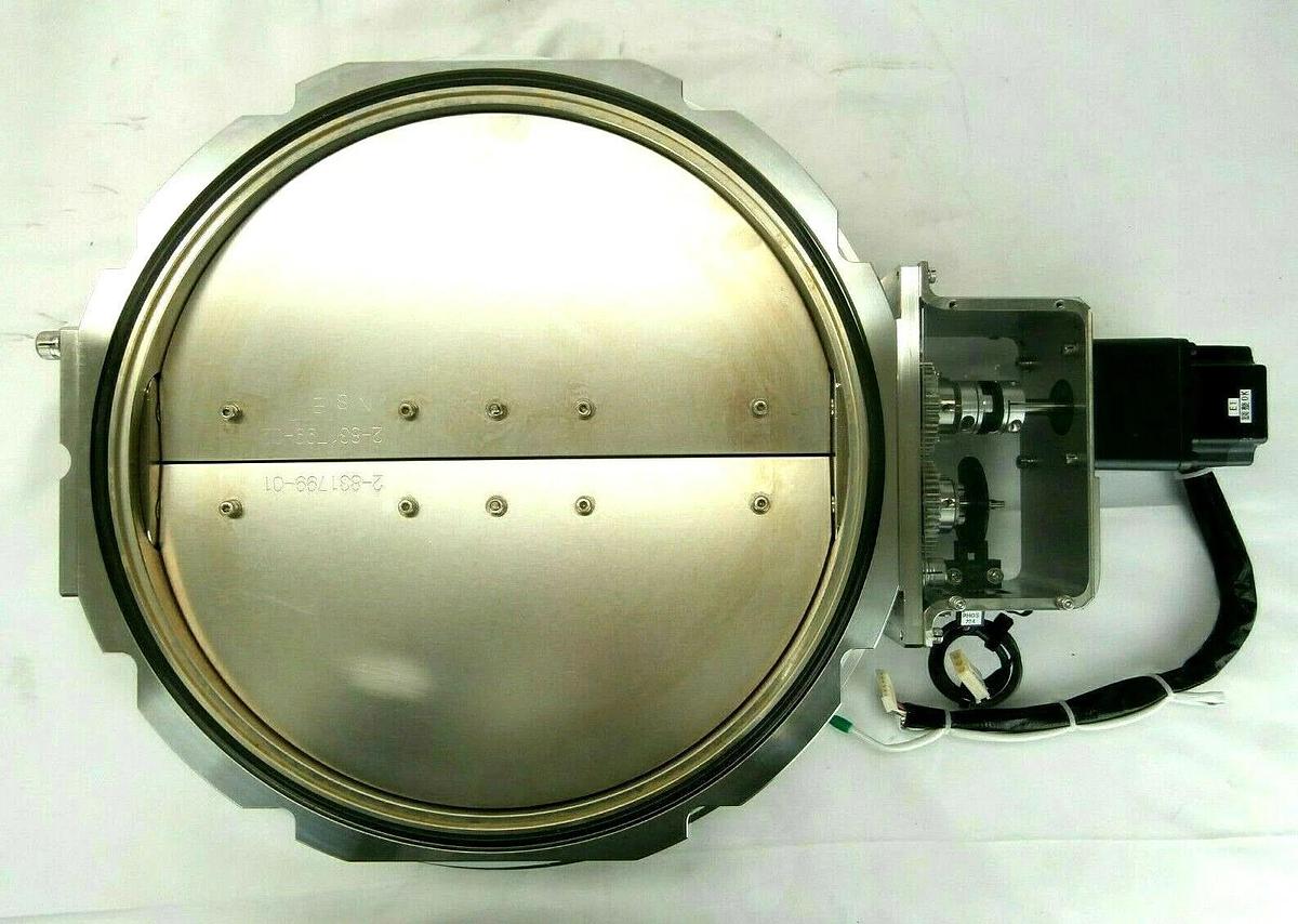 Used Hitachi High Technologies 2-831799-01 Butterfly Valve 2-831799-02 M-712E Working