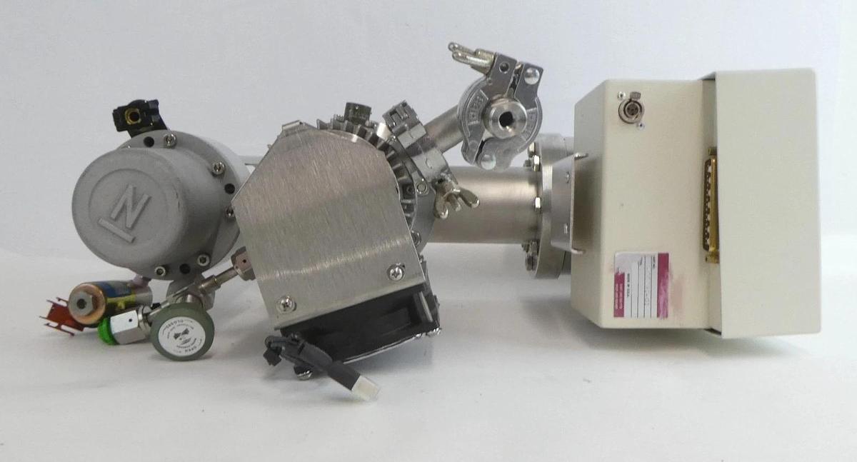 Used Varian Turbo-V 70LP Turbo Pump w/RGA Manifold UHV Vacuum Working