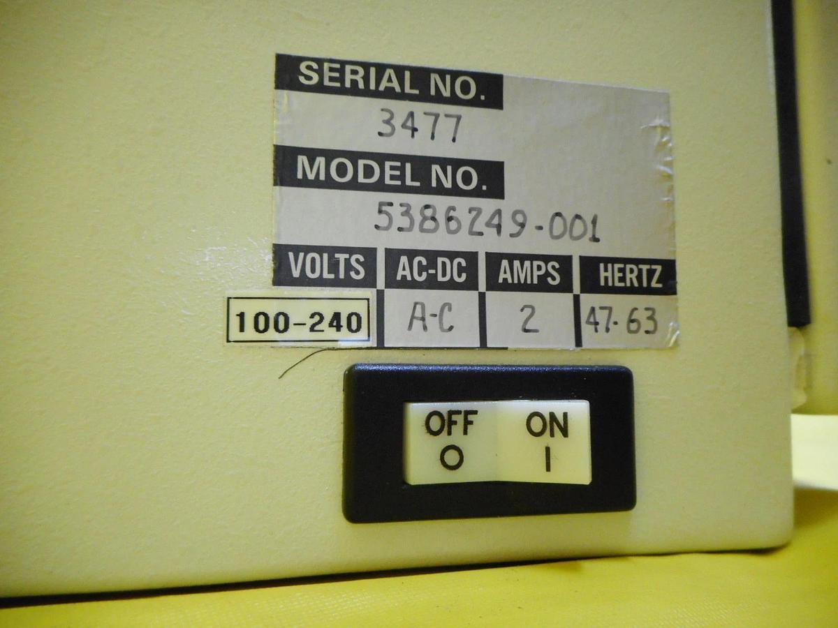 Used SCI BOC 5386249-001 Gas Cabinet Control Box SpecraSafe Used Working