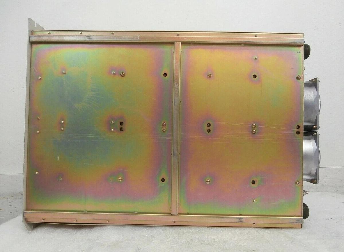 Used Kyoto Denkiki KDS-30350W Dual Output DC Power Supply Bent Panel Untested As-Is