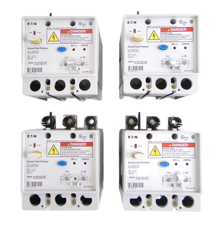 Eaton ELJBN3250W Ground Fault Protector Lot of 4 New