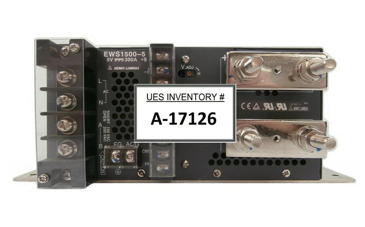 Used Nemic-Lambda EWS1500-5 Power Supply 2055 Watts 3.3V EWS Series Working Surplus