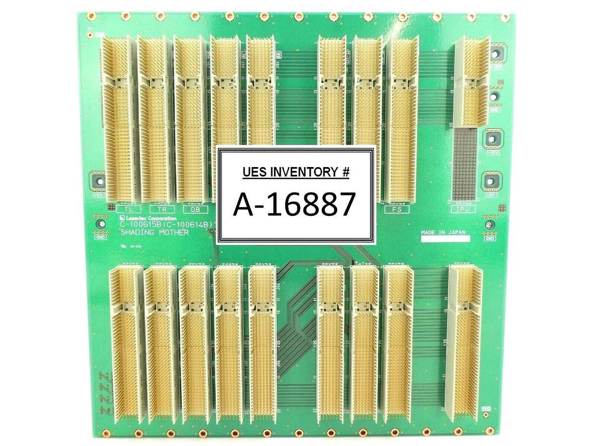Used Lasertec C-100615B Backplane Board PCB SHADING MOTHER C-100614B Working Surplus