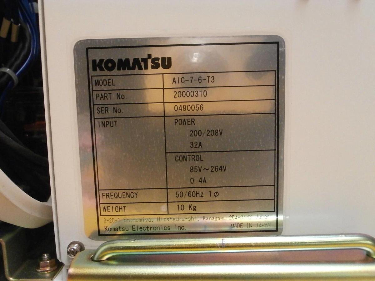 Used TEL Tokyo Electron 1B80-002411-11 Temperature Controller Komatsu ACT12 Working