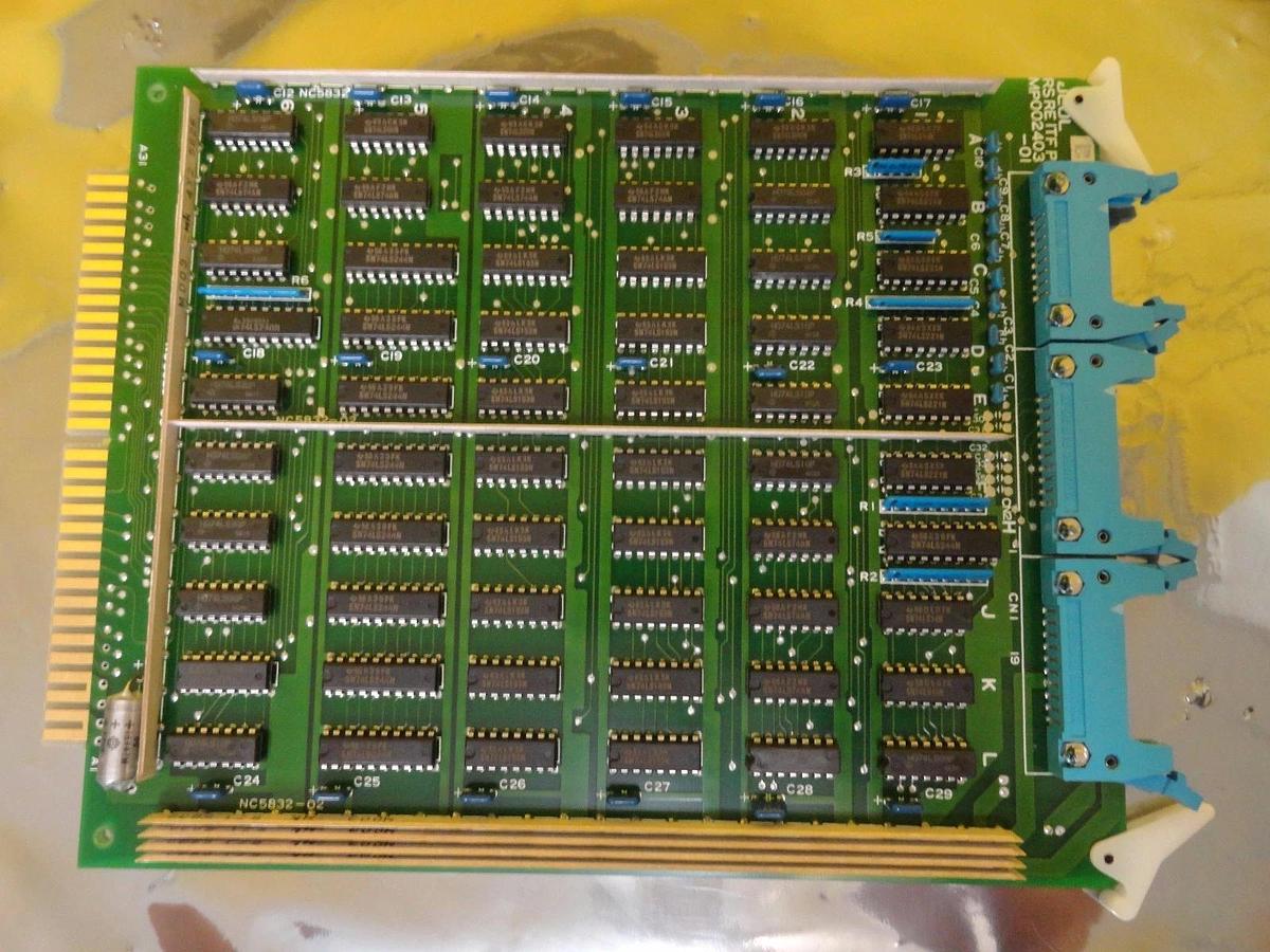 Used JEOL MP002403-01 RS RE ITF PB Interface Board PCB Card EM-2010F Working