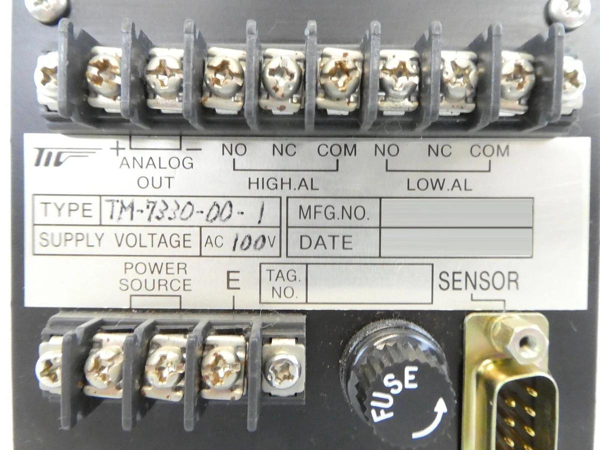 Used Tokyo Keiso CO Mass Flow Convertor Unit Module TM-7330-00-1 Working Surplus