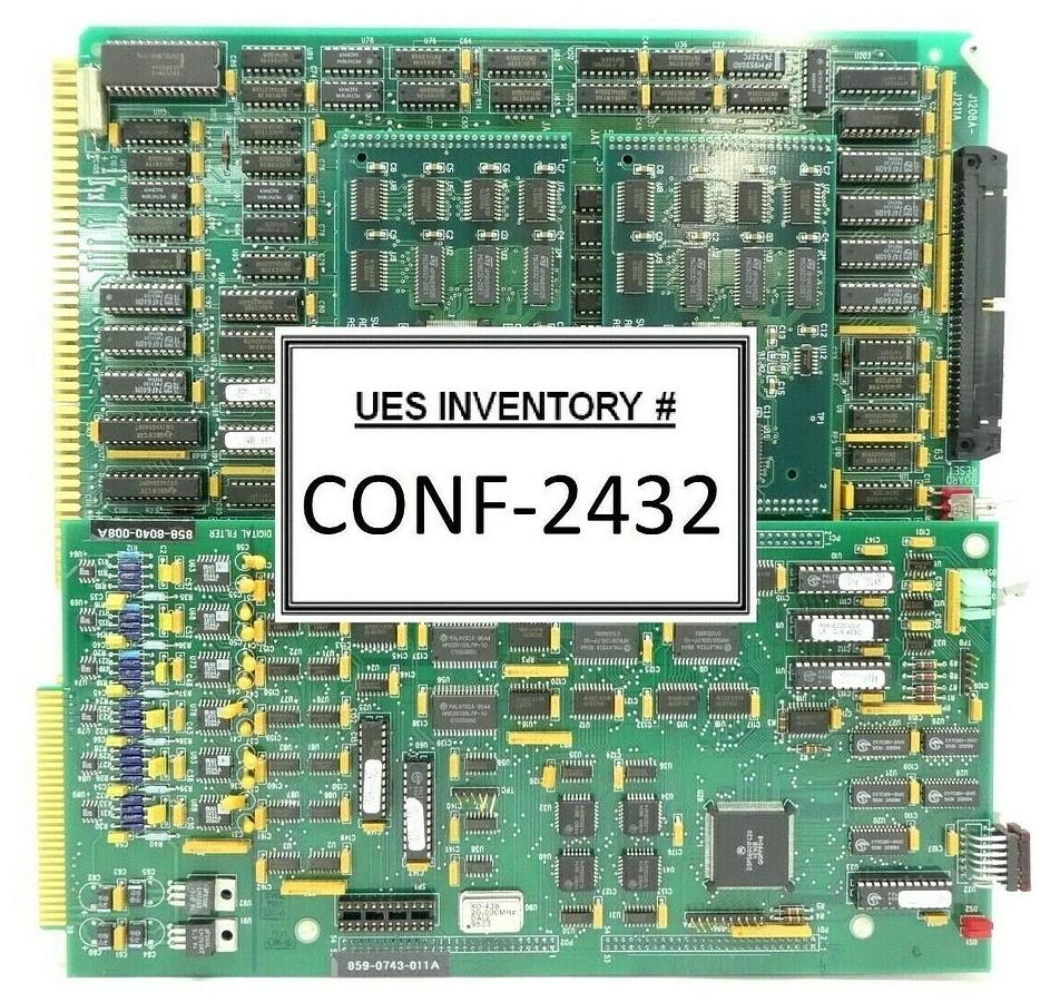 Used ASML 859-0743-011A Digital Focus Board PCB Card 858-8040-008A 851-8240-007A