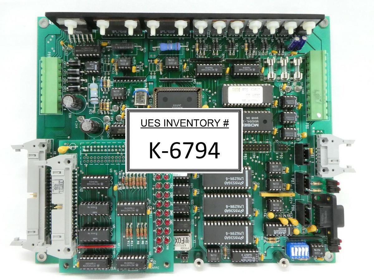 Used SVG Silicon Valley Group 99-80210C5-01G Controller Board PCB 80219AB-01 90S DUV
