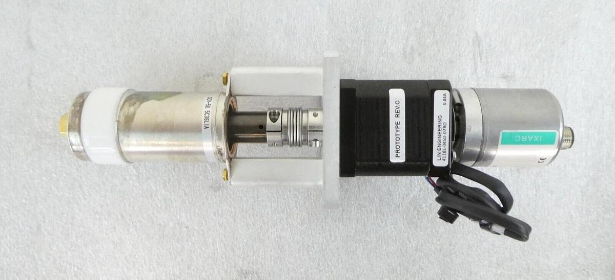 Used Meiden SCV-50.5C36LIA Motorized Variable Type Vacuum Capacitor Lot of 2 Working