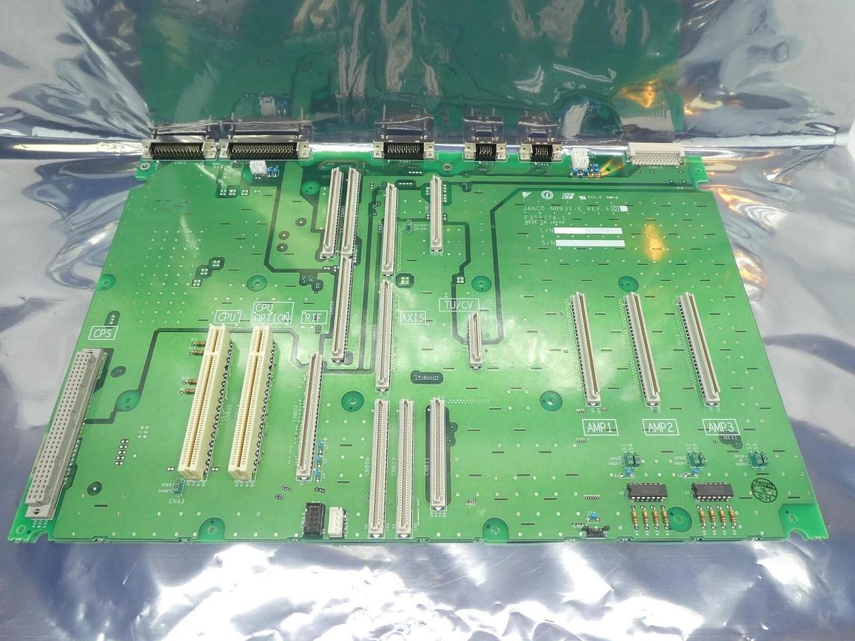Used Yaskawa Electric JANCD-NBB31-E Robot Interface Backplane PCB F352774-1 Working