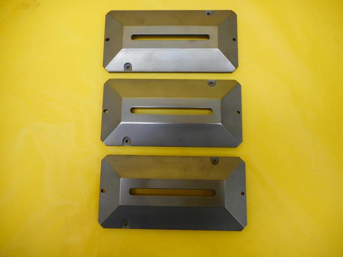 Used Varian Semiconductor VSEA E17089262 Shield End Adapters Lot of 3 Working Surplus