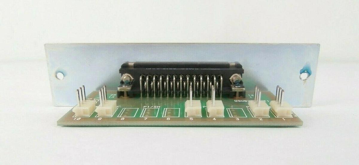 Used Pearl Kogyo DSUB25-CNT1-10 RF Monitor Connector Board PCB Working Surplus
