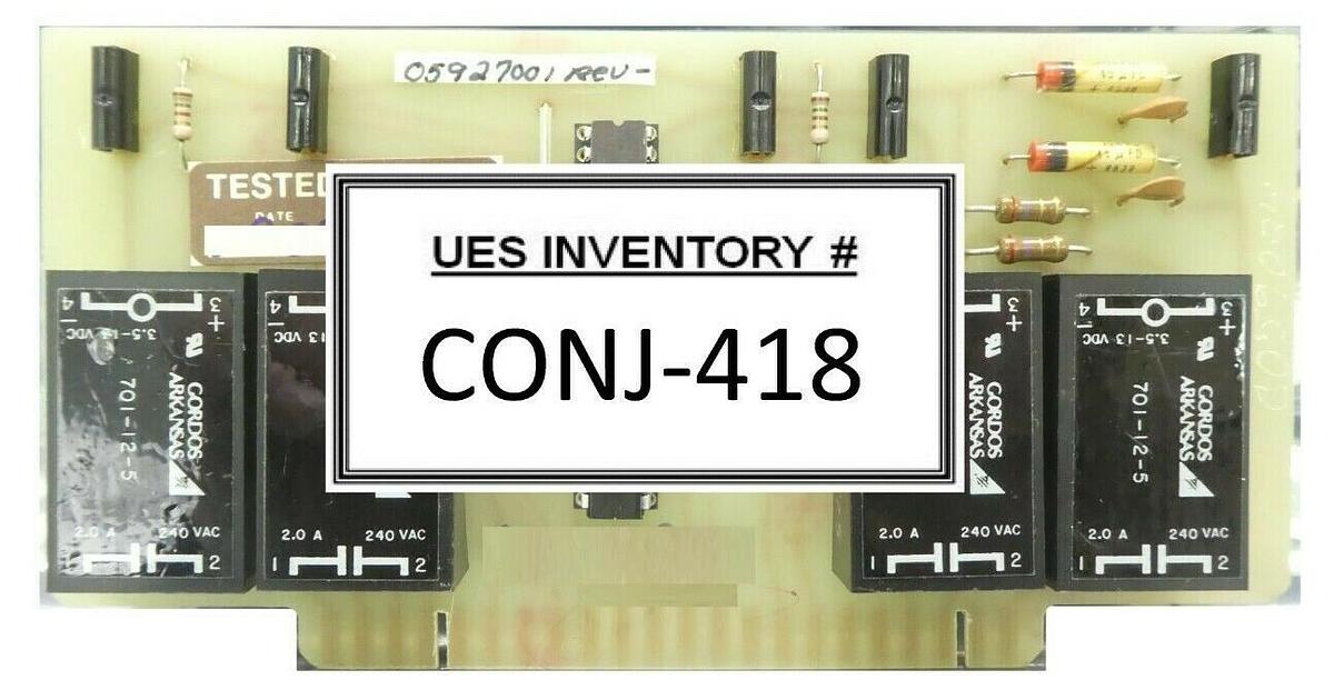 Used Varian Semiconductor Equipment VSEA 05927001 Syn Motor Control PCB Card Working