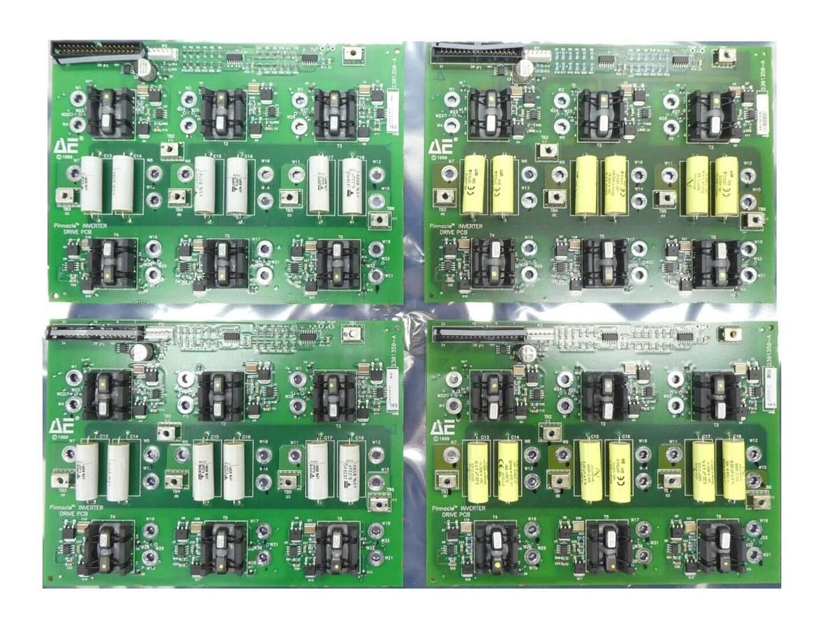 Used AE Advanced Energy 2301350-A Pinnacle Inverter Drive PCB 1301918 Lot of 4 Spare