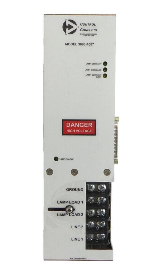 Used Control Concepts 3096-1007 SCR Power Controller AMAT 0190-14927 Working