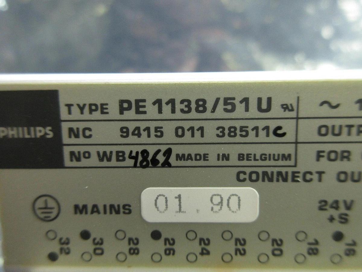 Used ASML 9415 011 38511C Power Supply PCB Card PE 1138/51U ASML PAS 5000/2500 Used