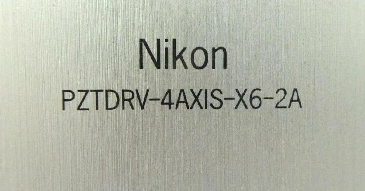 Used Nikon 4S025-226 PZT Driver PCB Card PZTDRV-4AXIS-X6-2A NSR FX-601F Working
