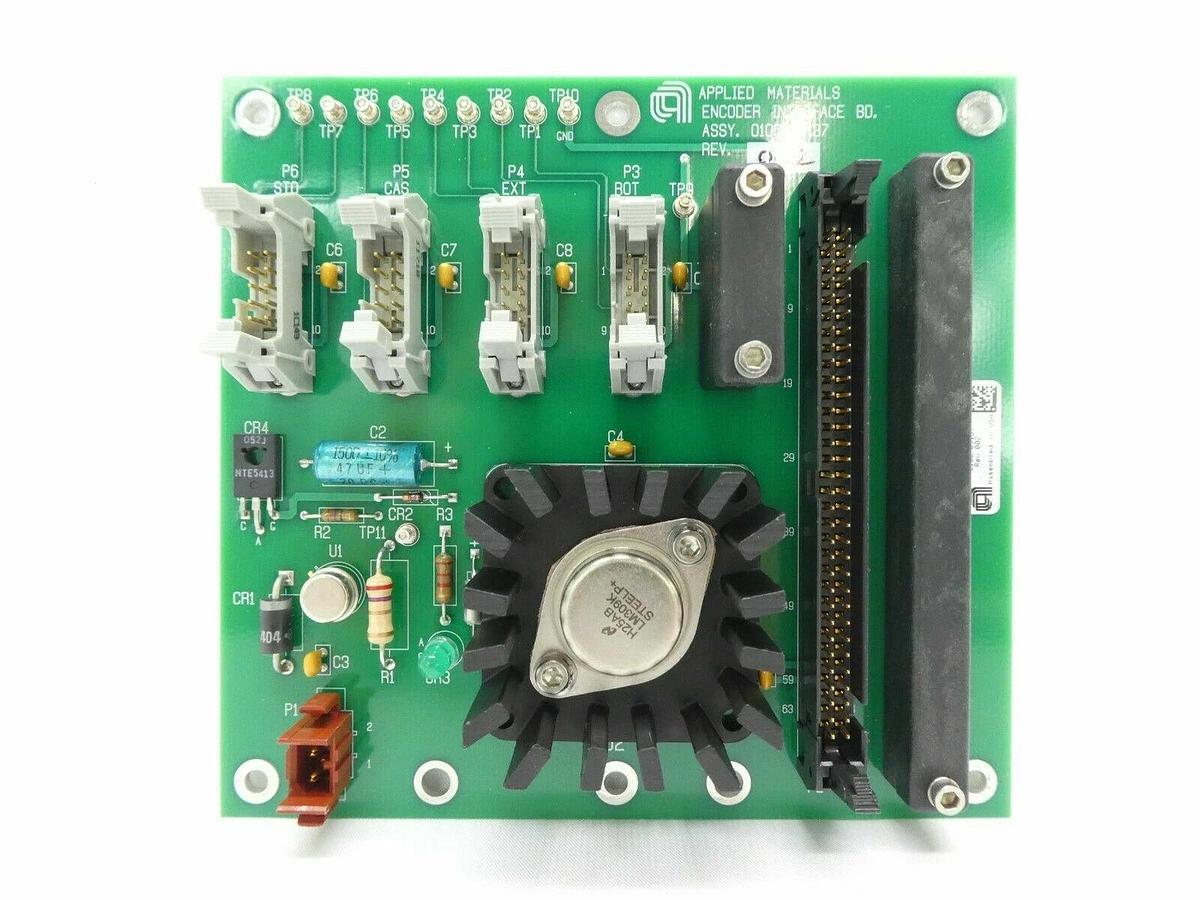 Used AMAT Applied Materials 0100-09137 Encoder PCB Precision 5000 P5000 Working Spare