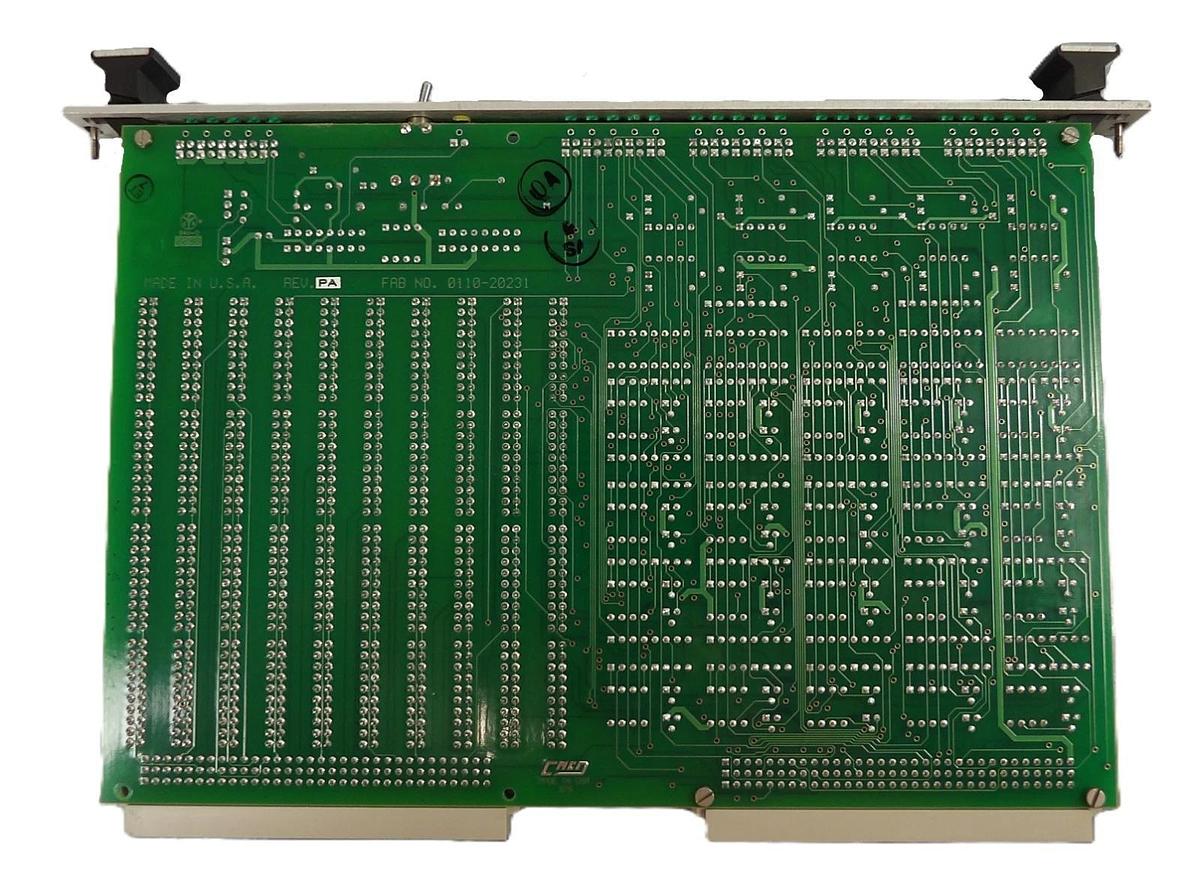 Used AMAT Applied Materials 0100-20231 Interlock Select VME PCB Card Working Surplus