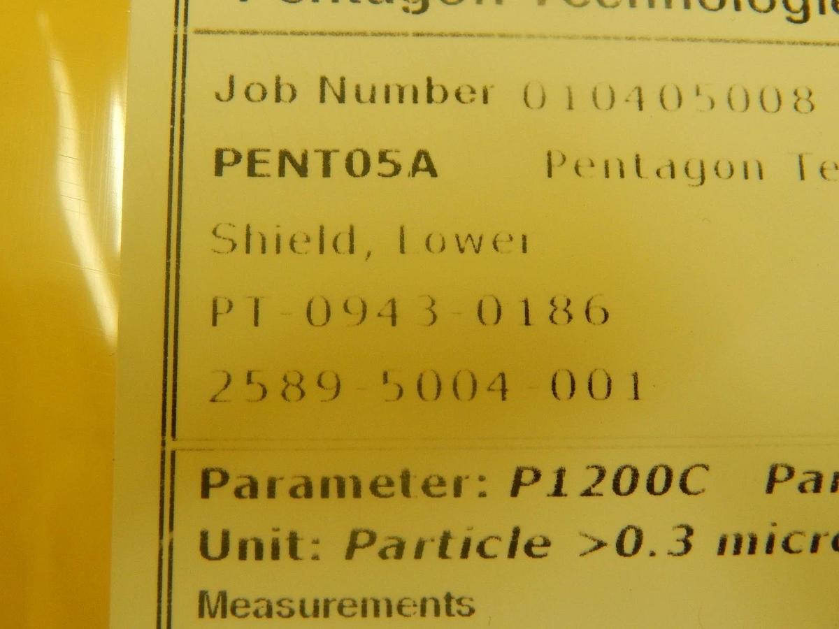 Pentagon Technologies PT-0943-0186 Lower Shield New