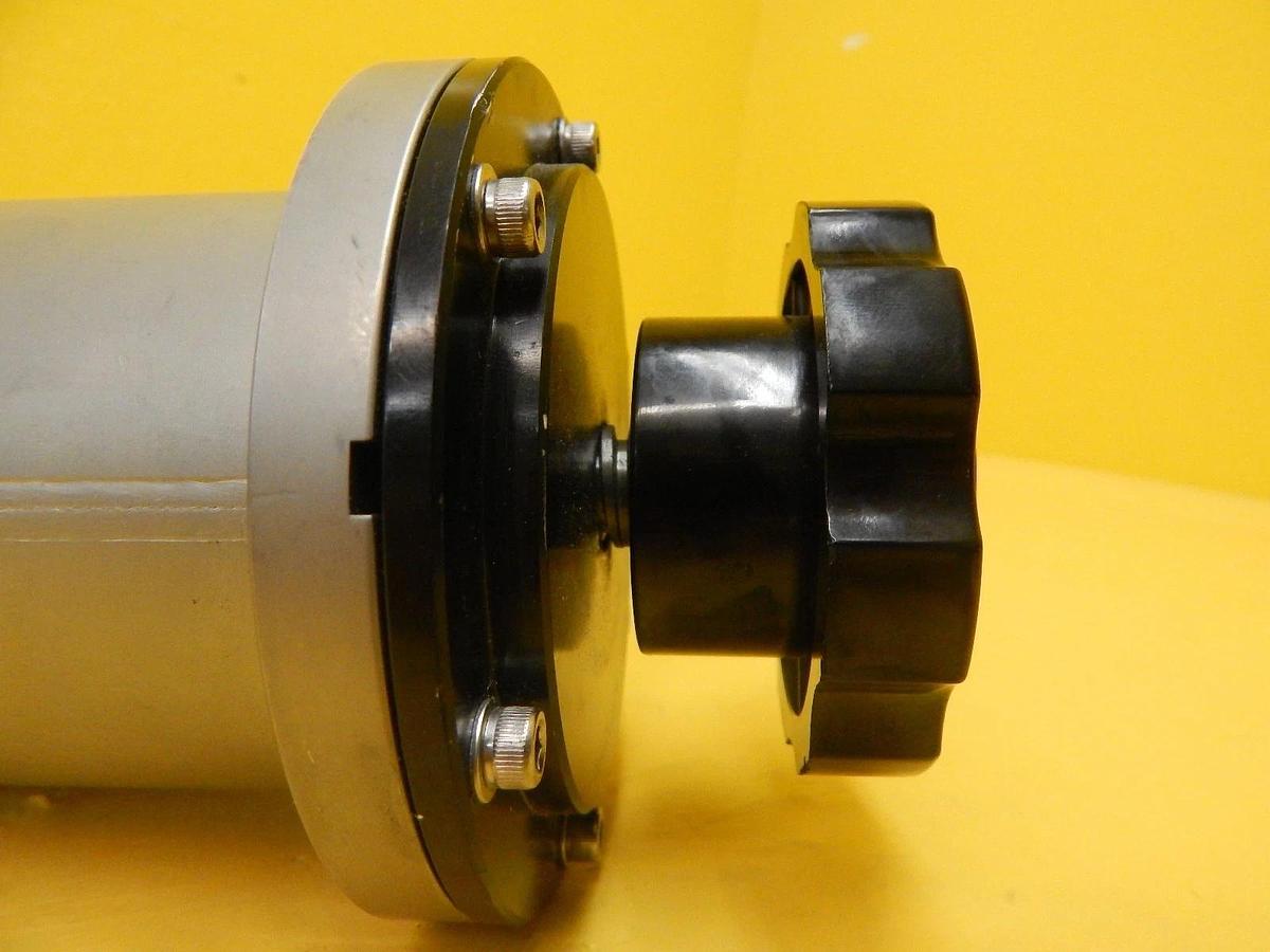 Used High Vacuum Research NW50 Manual Inline Valve Vacuum Shut-Off MKS Used Working