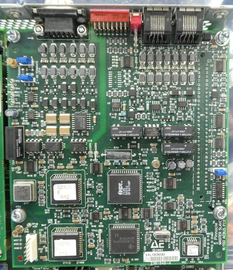 Used AE Advanced Energy 3054108-02 Pinnacle Control PCB Assembly 2301478-B Working