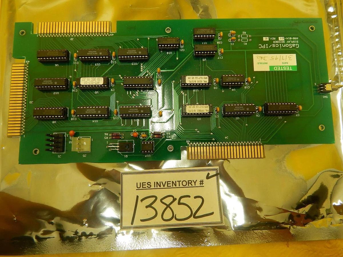 Used GaSonics IPC A90-014-01 Display Decoder PCB A89-014-01 A-2000LL Used Working