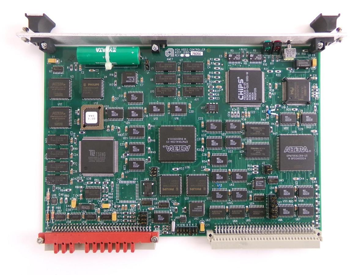 Used AMAT Applied Materials 0190-76050 VGA Video Controller VME Card Surplus