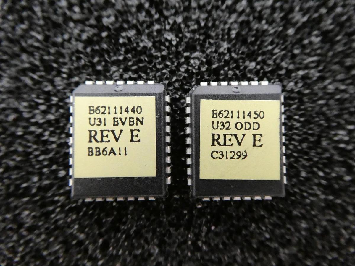 Used Varian VSEA E62111440 E62111450 Dose Controller Chips PCB Set of 2 Working