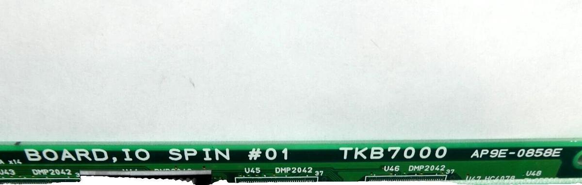 Used TEL Tokyo Electron AP9E-0858E IO Spin #01 PCB TKB7000 TKB7042 Reseller Lot of 2