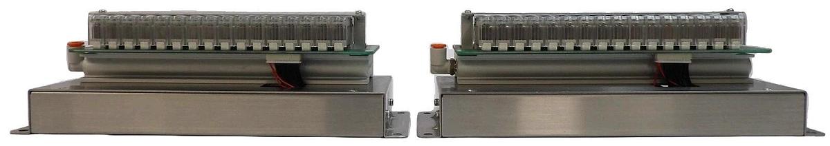 Used SMC IN587-33-1 32-Point EtherCAT Pneumatic Manifold Lot of 2 Working Surplus