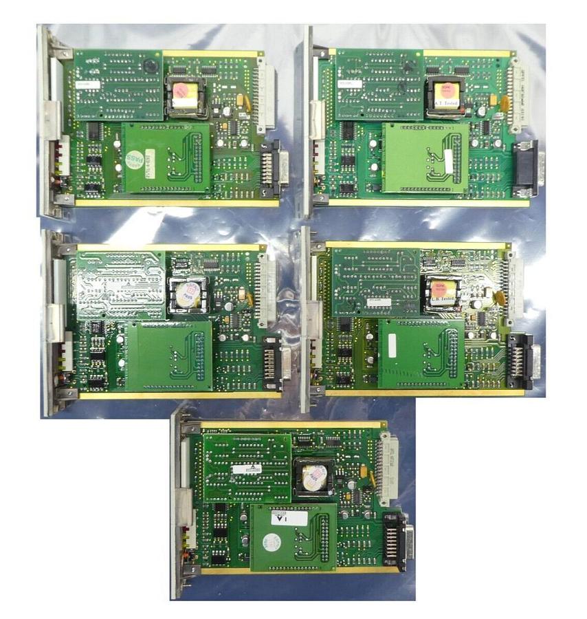 Used Sieger Limited 05701-A-0301 Single Channel Control PCB Card Lot of 5 Working