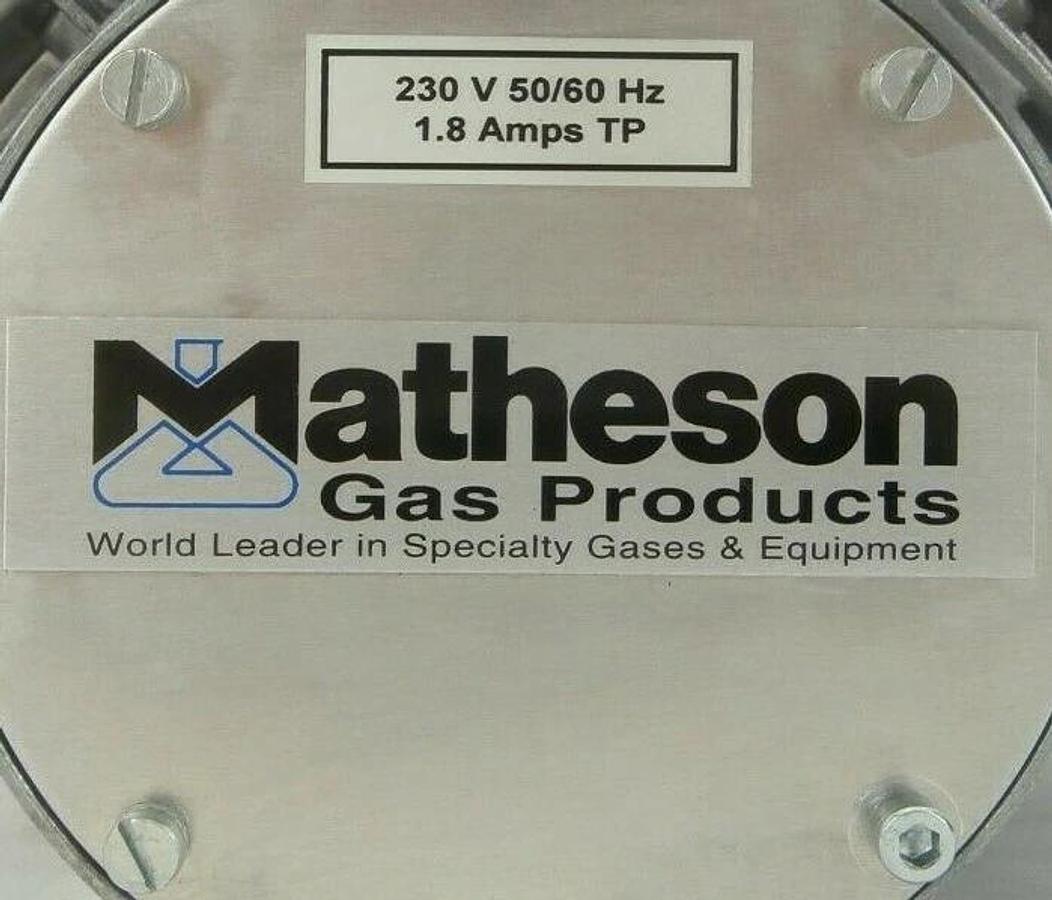 Used KNF Neuberger MPU818-N035.0-10.96 Diaphragm Vacuum Pump Matheson Tested Working