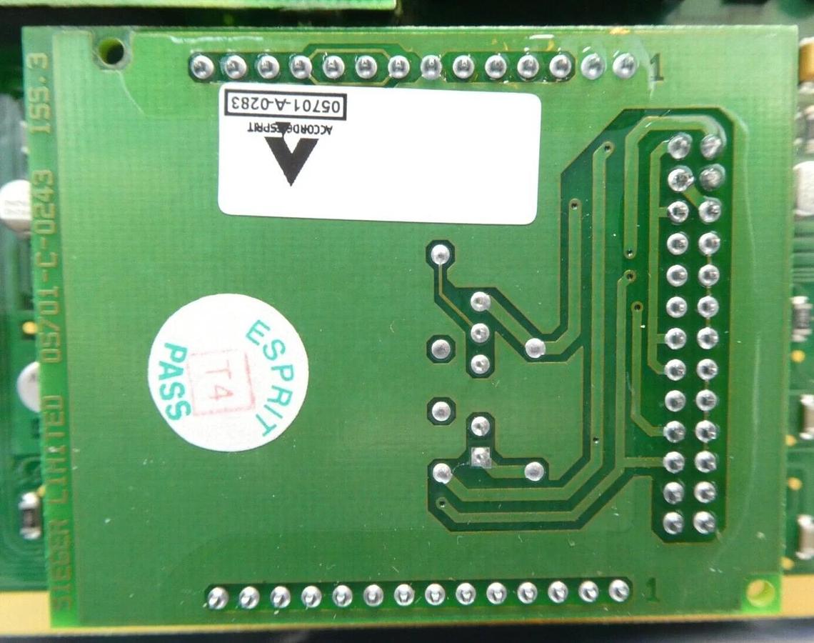 Used Sieger Limited 05701-A-0301 Single Channel Control PCB Card Lot of 5 Working