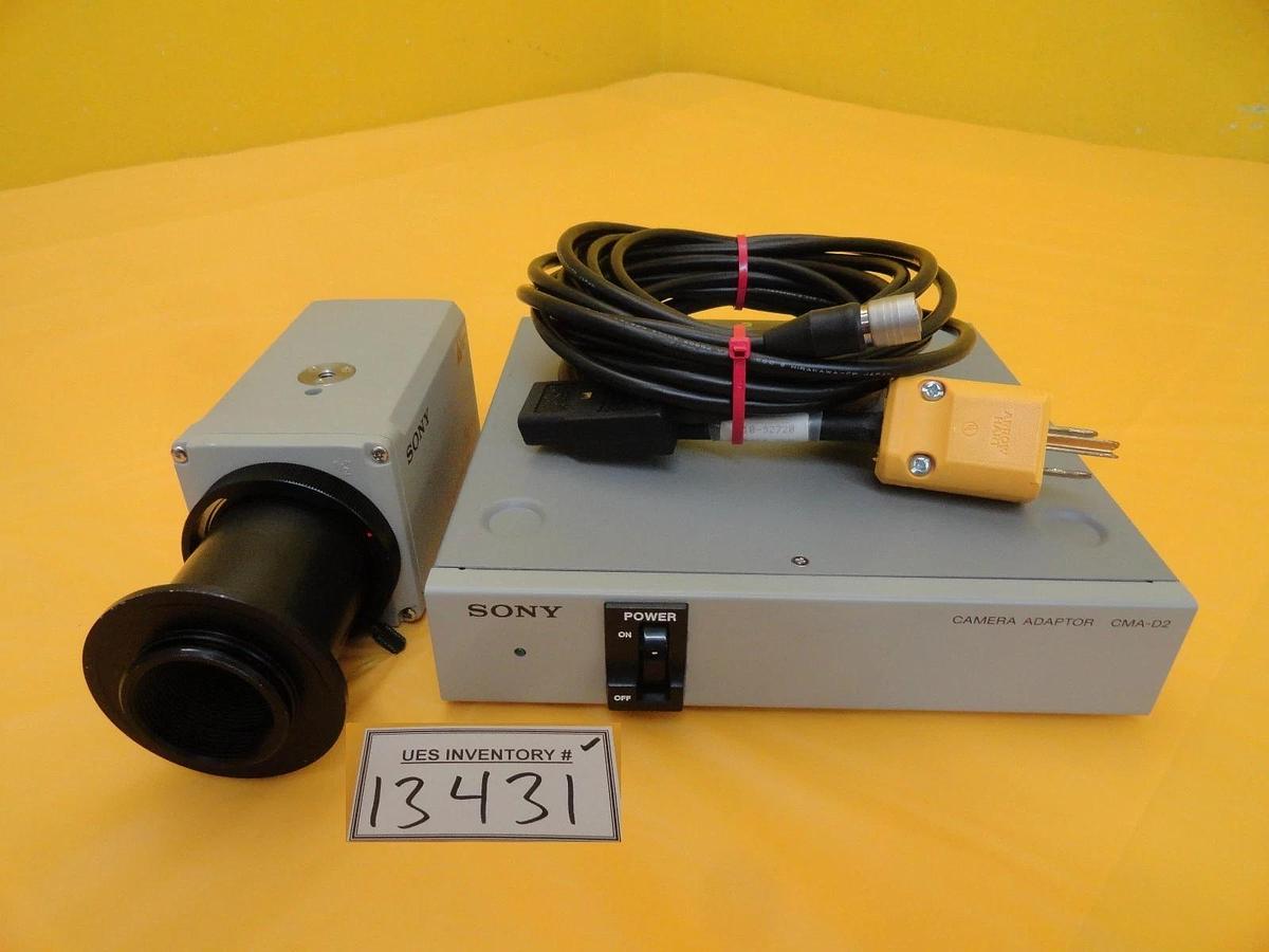 Used Sony DXC-930 3CCD Camera with CMA-D2CE Adaptor AMAT Orbot WF 720 Used Working
