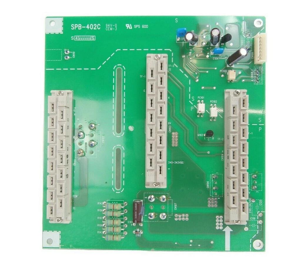 Used Densei-Lambda SPB-402C Power Supply Backplane PCB TEL Tokyo Electron Lithius