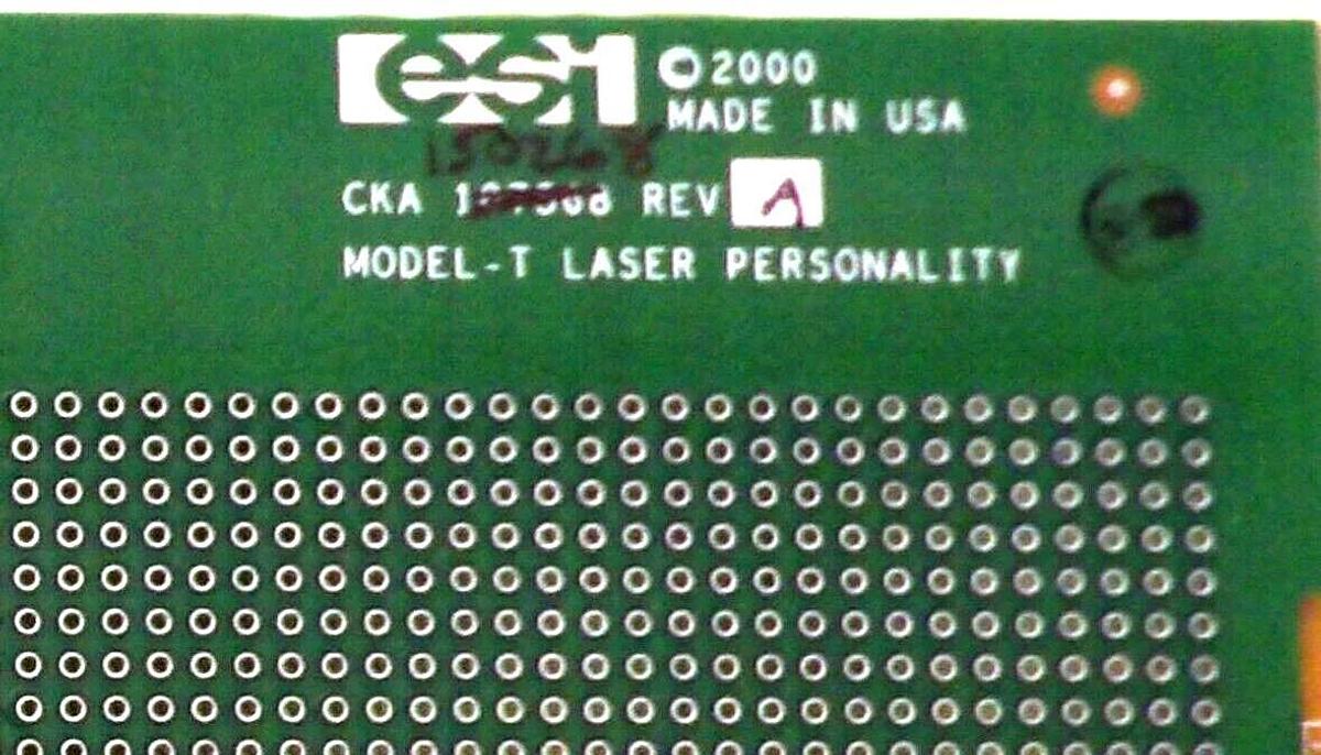 Used ESI CKA 150268 Model-T Laser Personality PCB JDS Uniphase QB-PS-49190 Working
