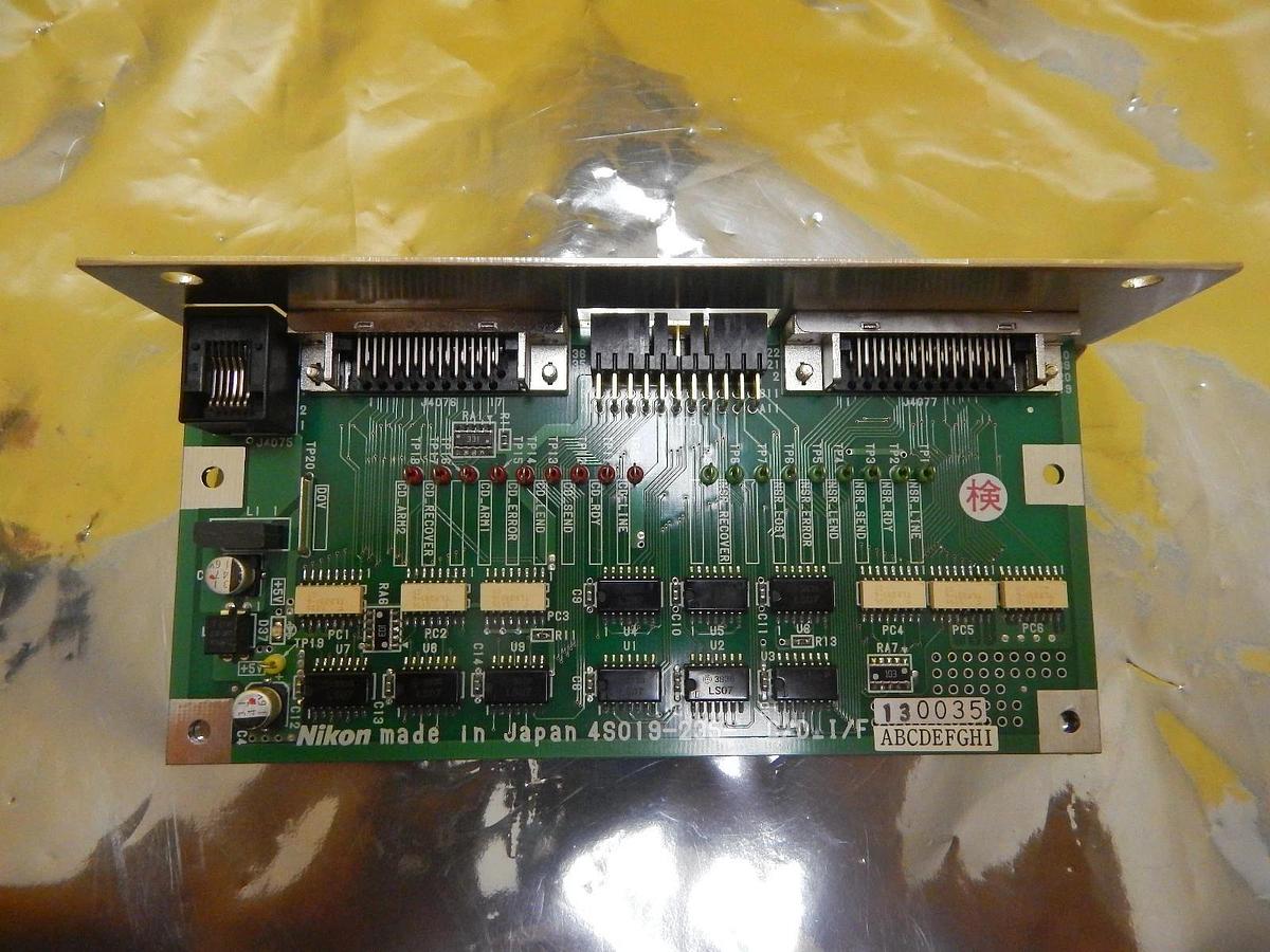 Used Nikon 4S019-235 Interface PCB Card C/D_I/F NSR-307E Used Working