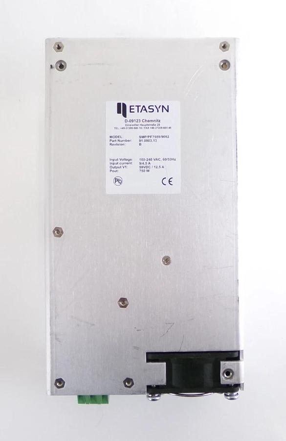 Used Etasyn 91.0003.13 Turbo Pump Power Supply Module SMP/PF7559/9092 Lot of 2 Spare