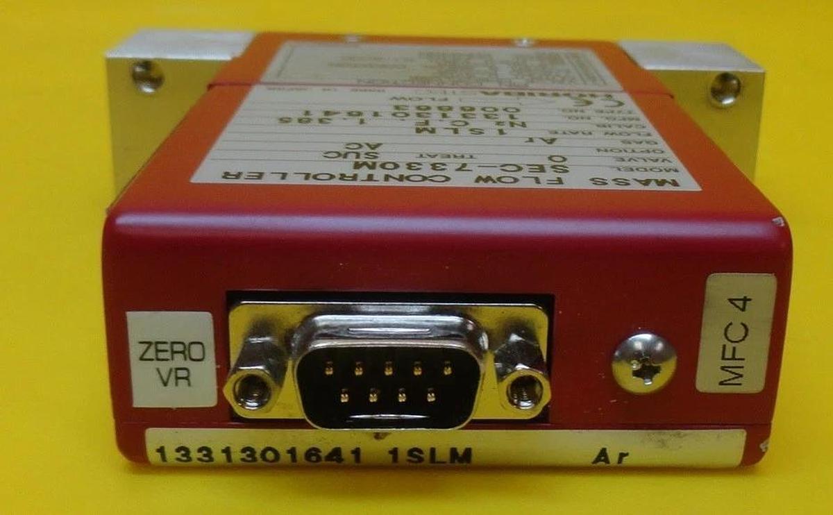 Used STEC SEC-7330M Mass Flow Controller MFC 1 SLM Ar SEC-7330 Used Working