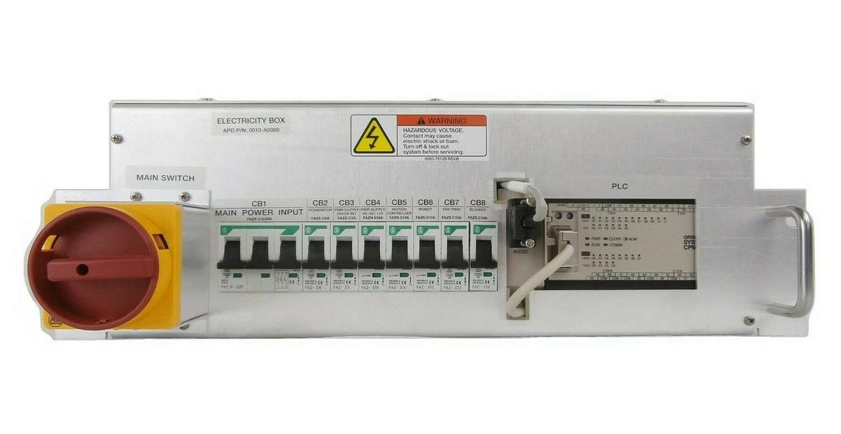 Used AMAT Applied Materials 0010-A0000 Electricity Box PLC 200mm Excite Working Spare