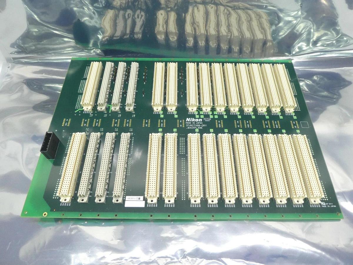 Used Nikon IFUNITX6B-DRY_BACKPLANE Backplane PCB NSR FX-601F System Working Surplus