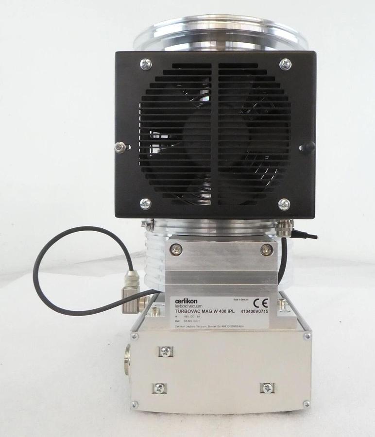 Used TURBOVAC MAG W 400 iPL Leybold 410400V0715 Turbo Pump MAG.DRIVE Bad Connector