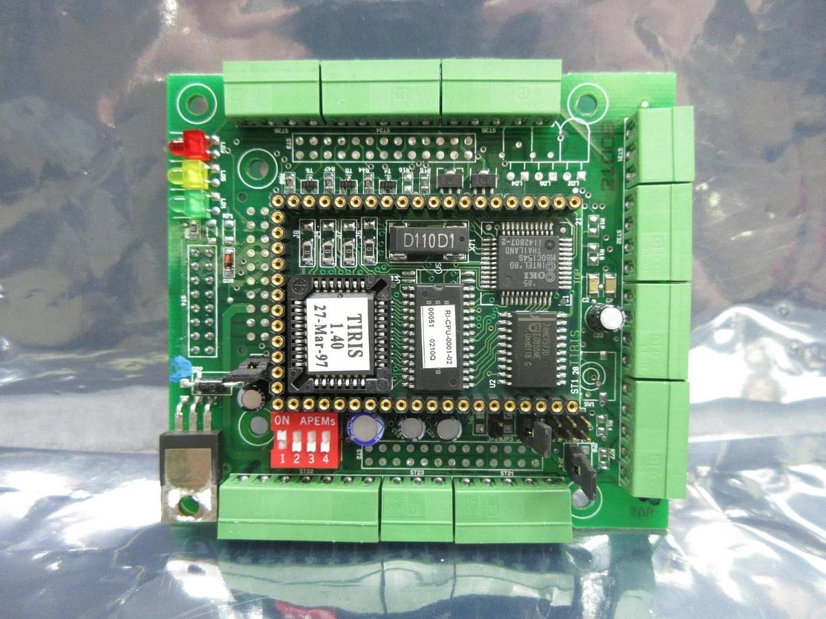 Used Tiris RI-CTL Reader Control Module Board PCB RI-CPU-0001-02 NSR System Used