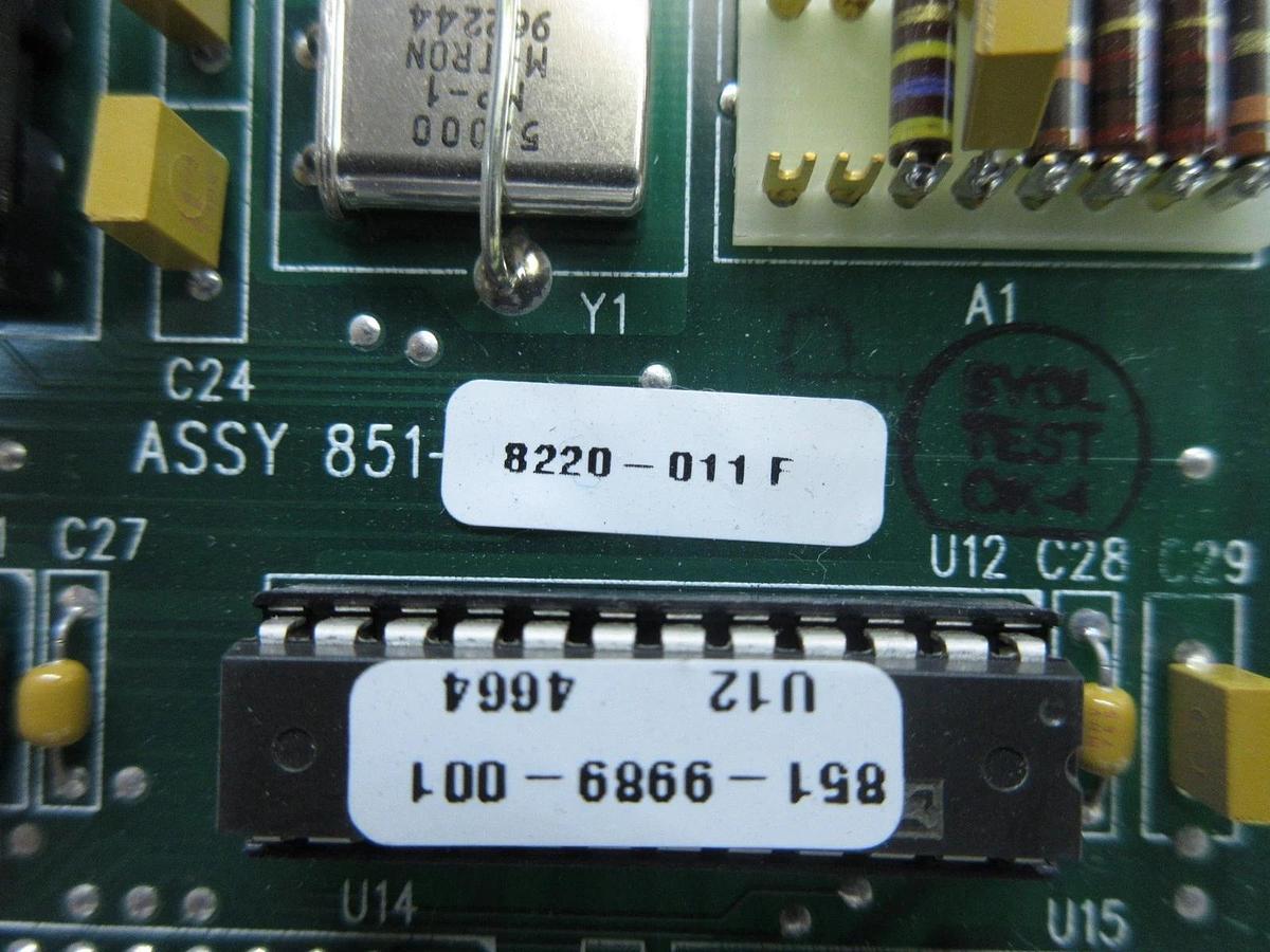 Used SVG Silicon Valley Group 851-8220-011 Processor PCB Card Rev. F ASML 90S Used
