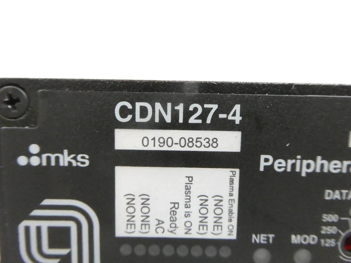 Used MKS Instruments CDN127-4 DeviceNet Peripheral Adaptor AMAT 0190-08538 Working